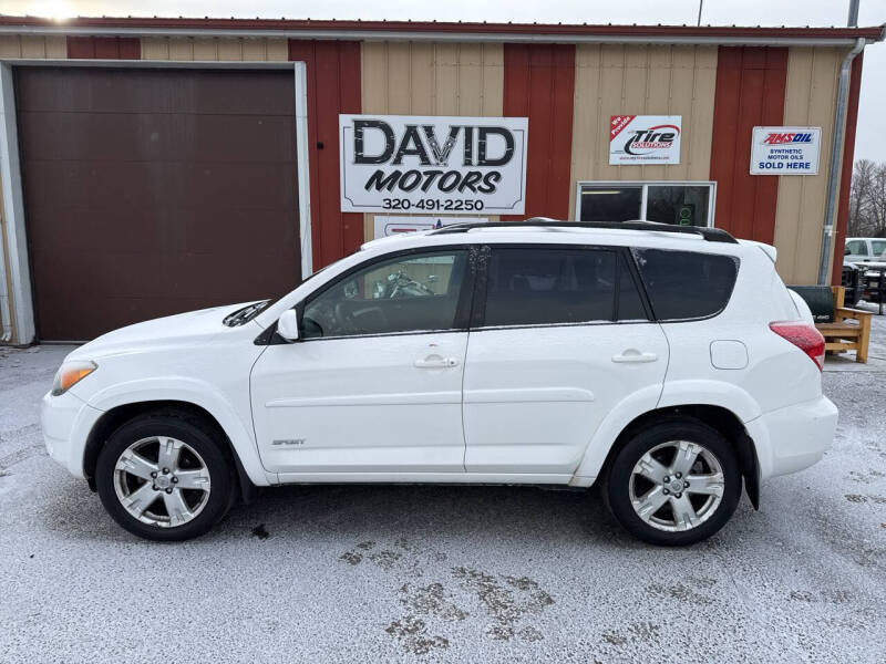 2007 Toyota RAV4 for sale at DAVID MOTORS LLC in Grey Eagle MN