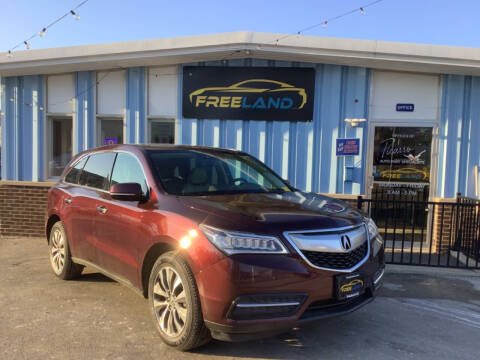 2016 Acura MDX for sale at Freeland LLC in Waukesha WI