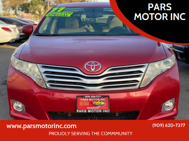 2011 Toyota Venza for sale at PARS MOTOR INC in Pomona CA