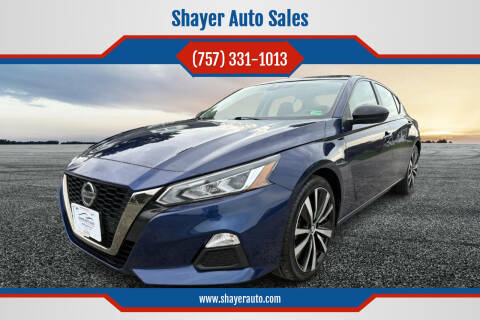 2022 Nissan Altima for sale at Shayer Auto Sales in Cape Charles VA