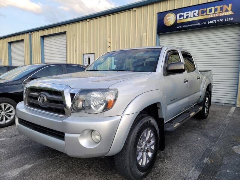 2010 Toyota Tacoma for sale at Carcoin Auto Sales in Orlando FL