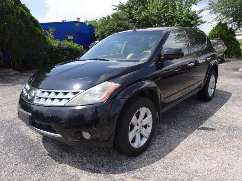 2007 Nissan Murano for sale at HOUSTON'S BEST AUTO SALES in Houston TX