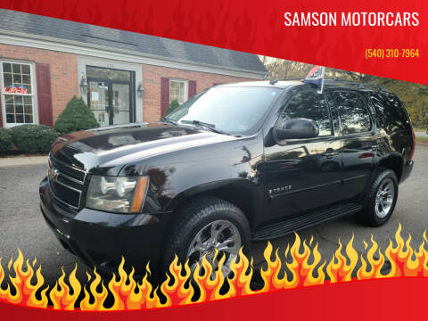 2009 Chevrolet Tahoe for sale at Samson Motorcars inc in Bowling Green VA