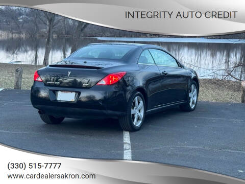 2008 Pontiac G6 for sale at Integrity Auto Credit in Akron OH