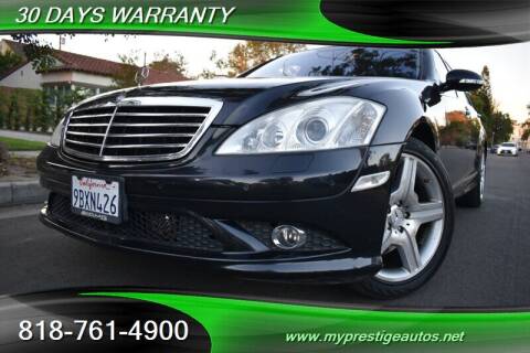 2008 Mercedes-Benz S-Class for sale at Prestige Auto Sports Inc in North Hollywood CA