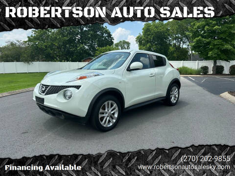 2012 Nissan JUKE for sale at ROBERTSON AUTO SALES in Bowling Green KY