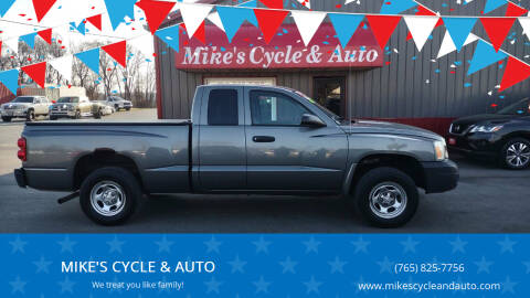 2005 Dodge Dakota for sale at MIKE'S CYCLE & AUTO in Connersville IN
