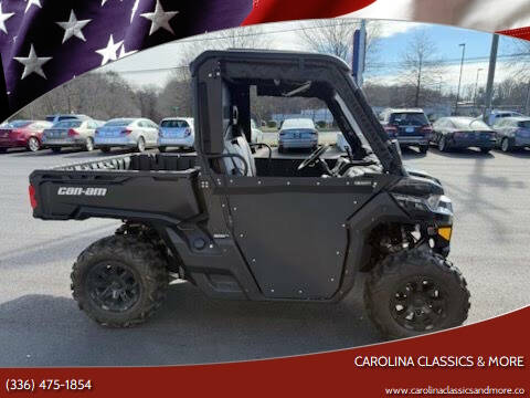 2023 Can-Am Defender HD10 for sale at Carolina Classics & More in Thomasville NC