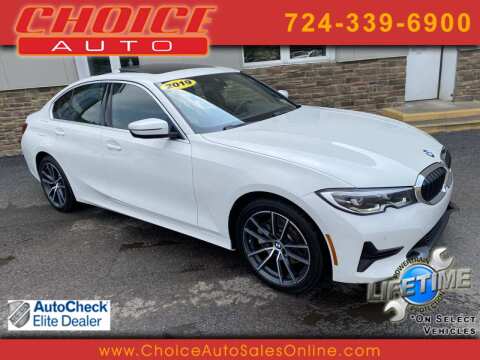 2019 BMW 3 Series for sale at CHOICE AUTO SALES in Murrysville PA