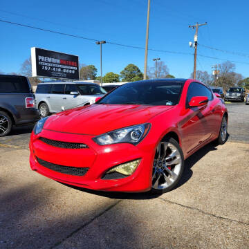 2013 Hyundai Genesis Coupe for sale at Premium Motor's LLC in Norfolk VA