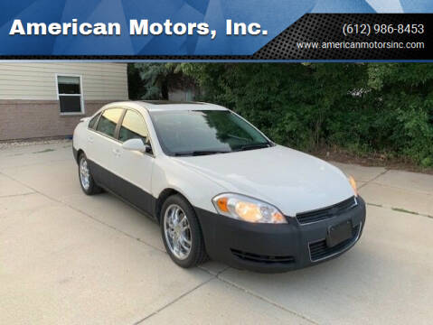 2008 Chevrolet Impala for sale at American Motors, Inc. in Farmington MN
