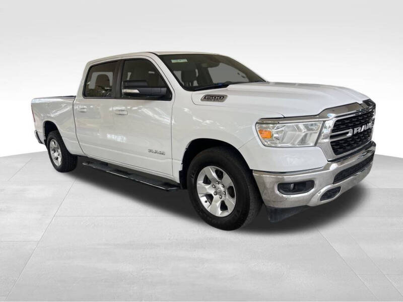 Used 2022 RAM Ram 1500 Pickup Big Horn/Lone Star with VIN 1C6RREMTXNN190812 for sale in Davie, FL