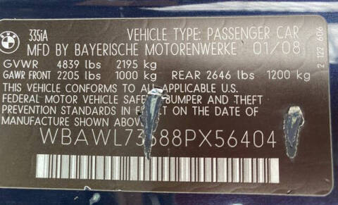 2008 BMW 3 Series 335i