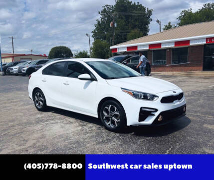 2021 Kia Forte for sale at Southwest Car Sales Uptown in Oklahoma City OK