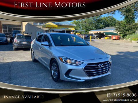 2017 Hyundai Elantra for sale at First Line Motors in Jamestown IN