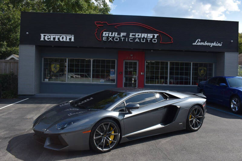 2015 Lamborghini Aventador for sale at Gulf Coast Exotic Auto in Gulfport MS