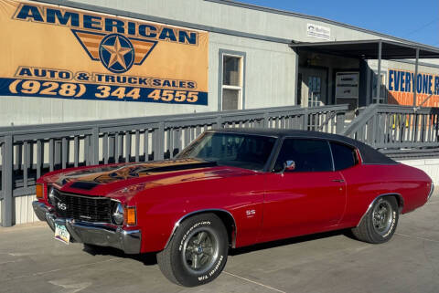 1972 Chevrolet Chevelle for sale at AMERICAN AUTO & TRUCK SALES LLC in Yuma AZ