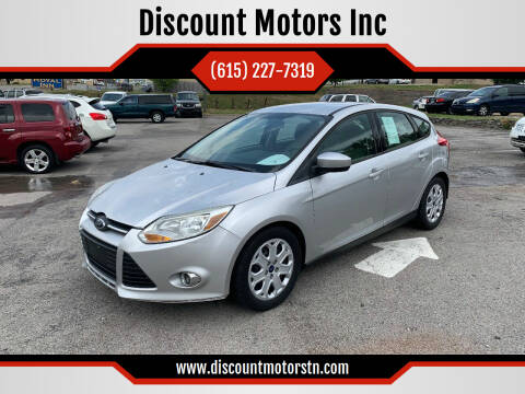 2012 Ford Focus for sale at Discount Motors Inc in Nashville TN