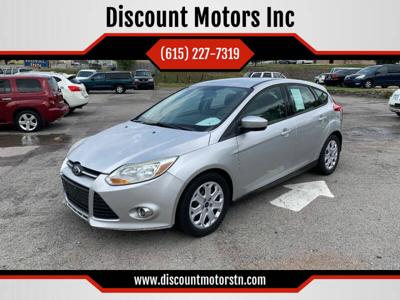 2012 Ford Focus for sale at Discount Motors Inc in Nashville TN