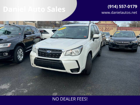 2017 Subaru Forester for sale at Daniel Auto Sales in Yonkers NY