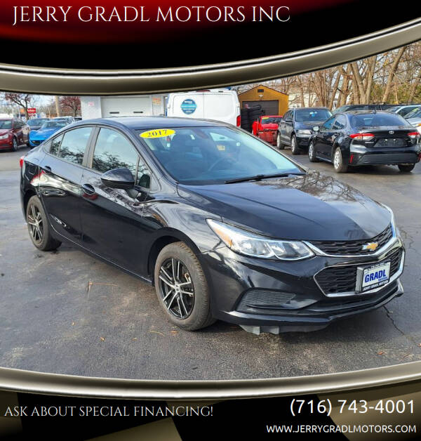 2017 Chevrolet Cruze for sale at JERRY GRADL MOTORS INC in North Tonawanda NY