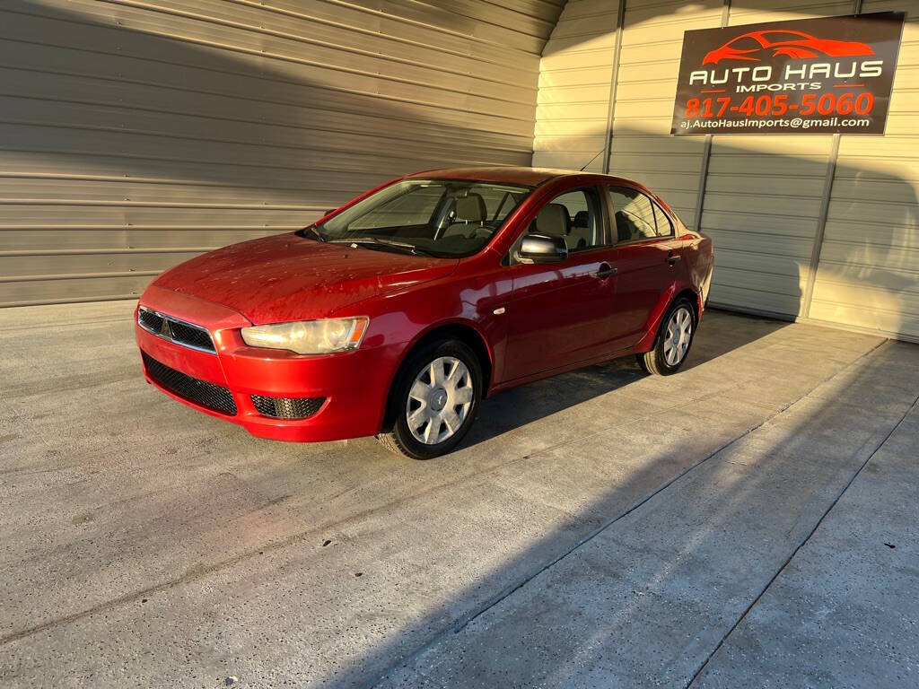 2009 Mitsubishi Lancer for sale at Auto Haus Imports in Grand Prairie, TX