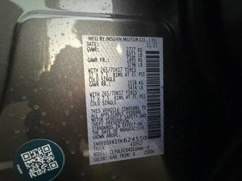 2026 Nissan Frontier PRO-4X