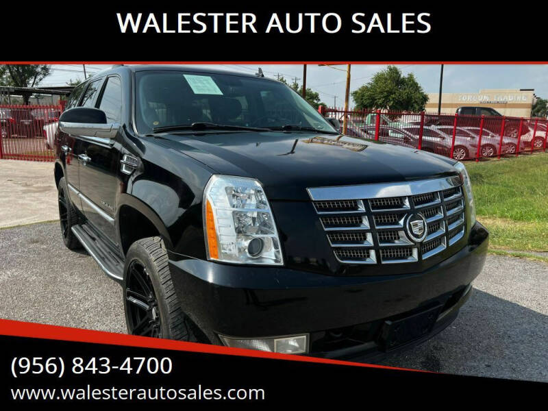 2010 Cadillac Escalade for sale at WALESTER AUTO SALES in Hidalgo TX