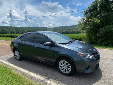 2016 Toyota Corolla for sale at Tennessee Valley Wholesale Autos LLC in Huntsville AL