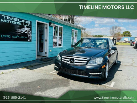 2012 Mercedes-Benz C-Class for sale at Timeline Motors LLC in Clayton NC