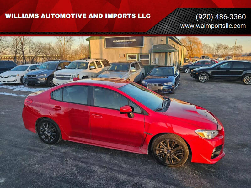 2015 Subaru WRX for sale at WILLIAMS AUTOMOTIVE AND IMPORTS LLC in Neenah WI
