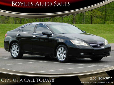 2009 Lexus ES 350 for sale at Boyles Auto Sales in Jasper AL