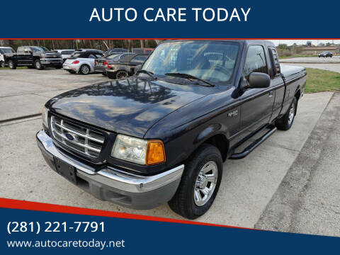 2003 Ford Ranger for sale at AUTO CARE TODAY in Spring TX