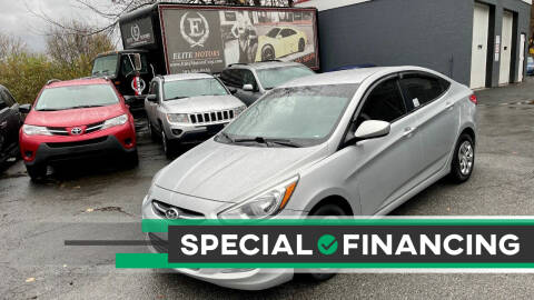 2016 Hyundai Accent for sale at ELITE MOTORS in West Haven CT