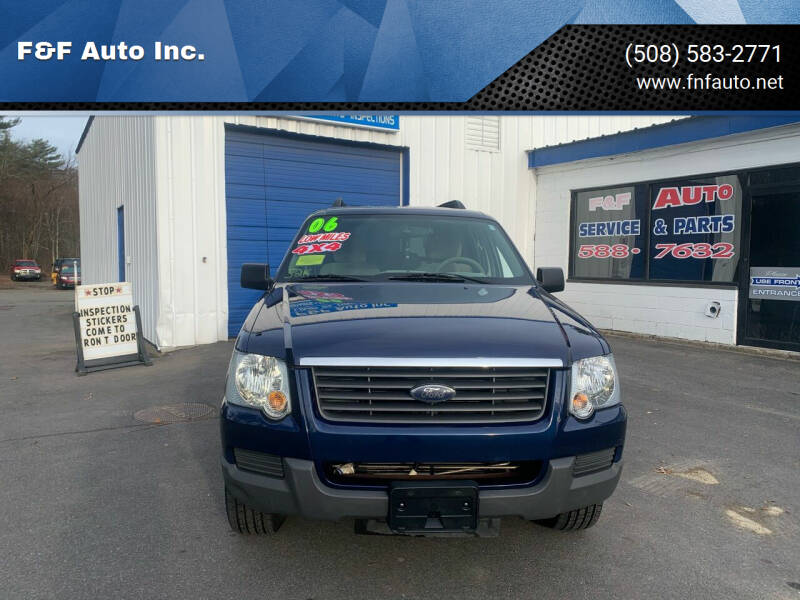 2006 Ford Explorer for sale at F&F Auto Inc. in West Bridgewater MA