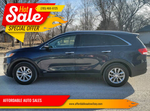 2016 Kia Sorento for sale at AFFORDABLE AUTO SALES in Wilsey KS