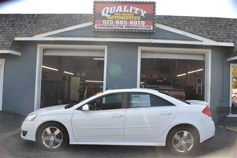 2010 Pontiac G6 for sale at Quality Pre-Owned Automotive in Cuba MO