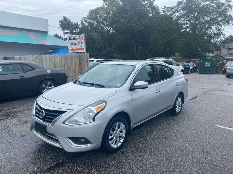 2015 Nissan Versa for sale at AutoPro Virginia LLC in Virginia Beach VA