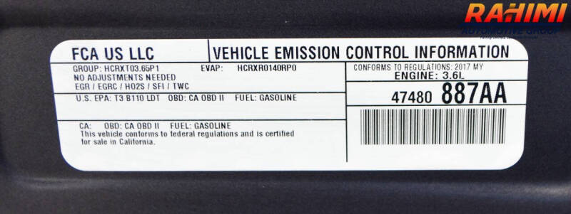 2017 Chrysler Pacifica Touring-L