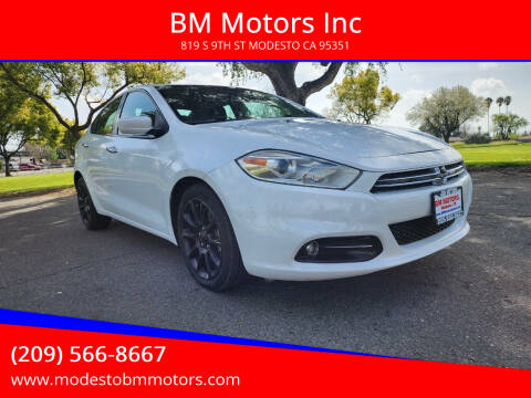2016 Dodge Dart for sale at BM Motors Inc in Modesto CA