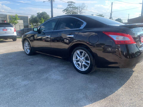 2011 Nissan Maxima for sale at FAIR DEAL AUTO SALES INC in Houston TX
