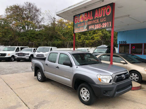 2014 Toyota Tacoma for sale at Global Auto Sales and Service in Nashville TN