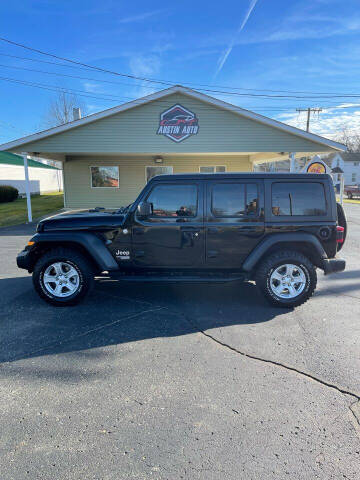 2018 Jeep Wrangler Unlimited for sale at Austin Auto in Coldwater MI