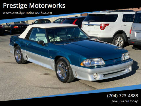 1993 Ford Mustang for sale at Prestige Motorworks in Concord NC