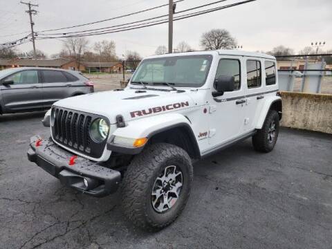 2021 Jeep Wrangler Unlimited for sale at MATHEWS FORD in Marion OH