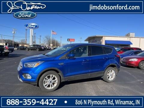 2019 Ford Escape for sale at Jim Dobson Ford in Winamac IN