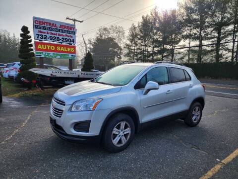 2016 Chevrolet Trax for sale at Central Jersey Auto Trading in Jackson NJ