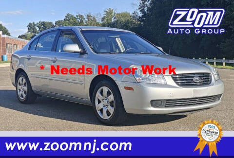 2008 Kia Optima for sale at Zoom Auto Group in Parsippany NJ