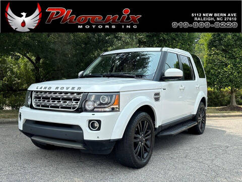 2016 Land Rover LR4 for sale at Phoenix Motors Inc in Raleigh NC