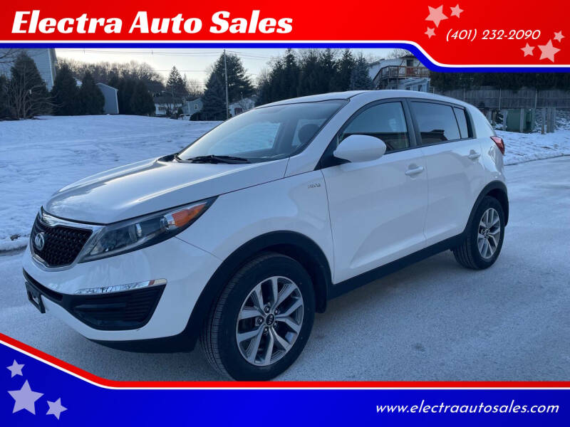 2016 Kia Sportage for sale at Electra Auto Sales in Johnston RI